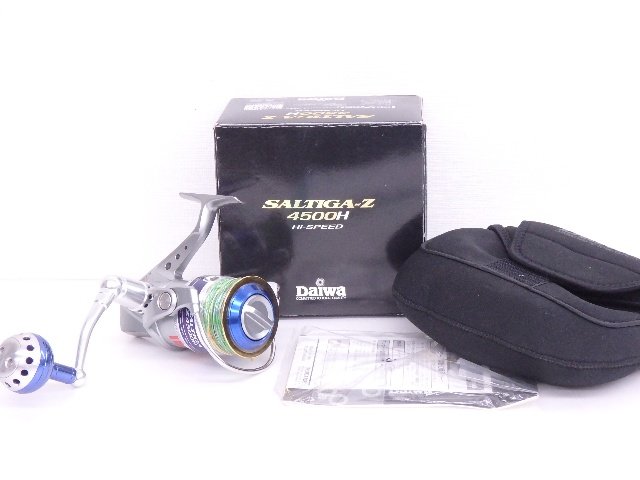 DAIWA SWゲーム専用スピニングリール SALTIGA-Z 4500H Hi-SPEED – 釣具