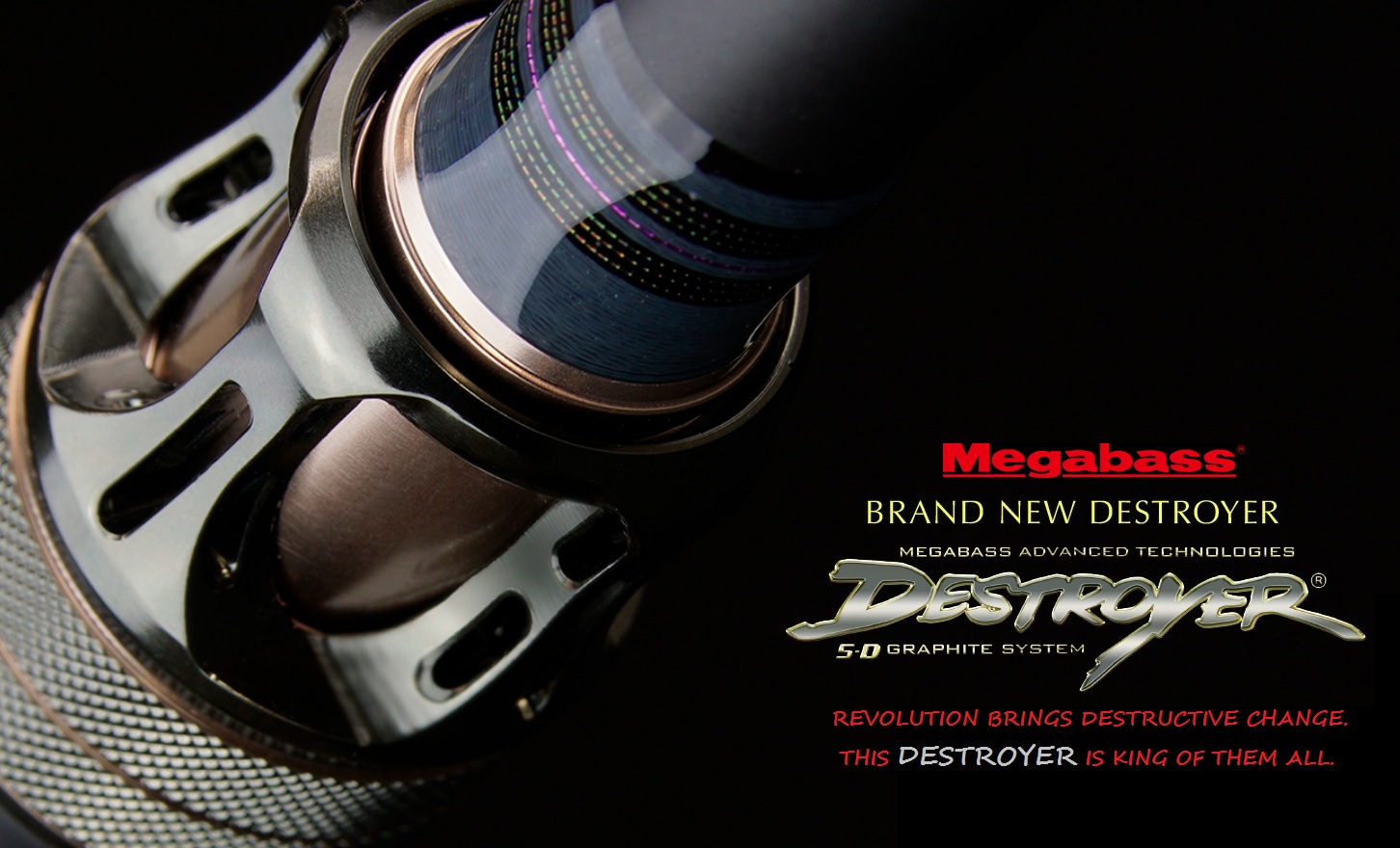 MEGABASS Brand new Destroyer F6-66X 
