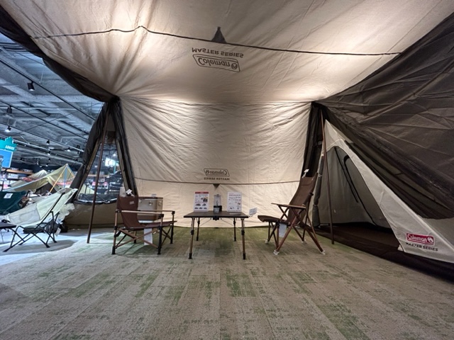 コールマンツインクリフ展示開始しました(^▽^)/ | FISHLAND