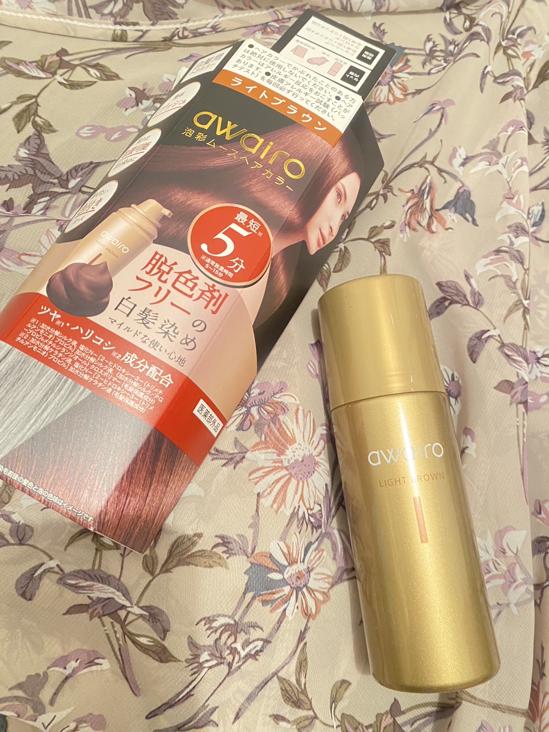 awairo / ムースヘアカラー ライトブラウンの公式商品情報｜美容