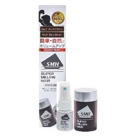 ルアン / スーパーミリオンヘアー コンパクトセット ダークブラウンの