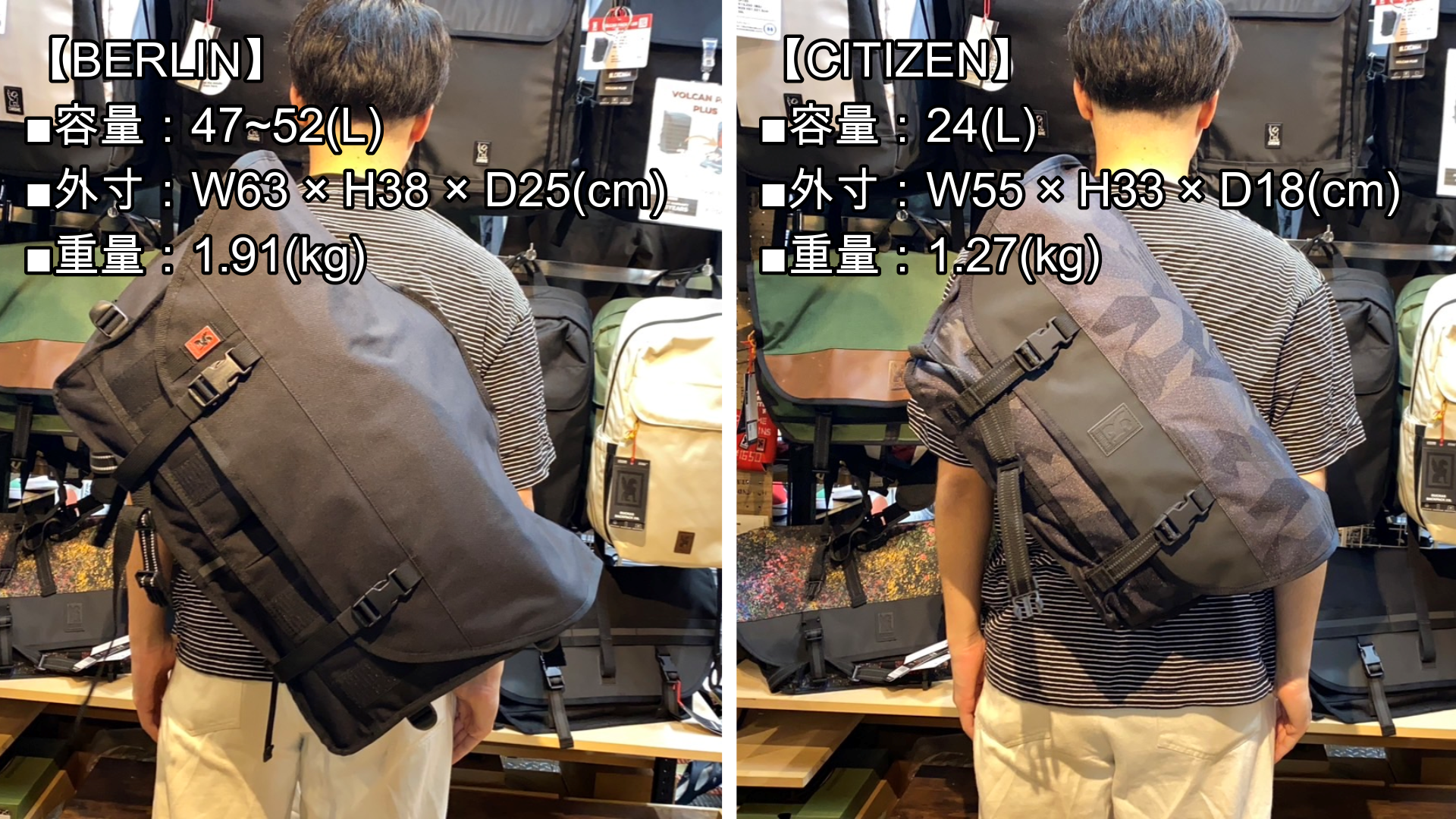 CHROMEの大容量メッセンジャーバッグ「BERLIN」を徹底紹介！ - FITTWO