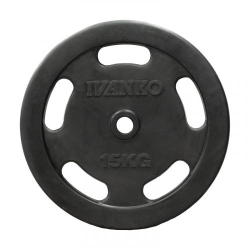 IVANKO(イヴァンコ) 28mm RUBK ラバープレートバーベルセット【15kg