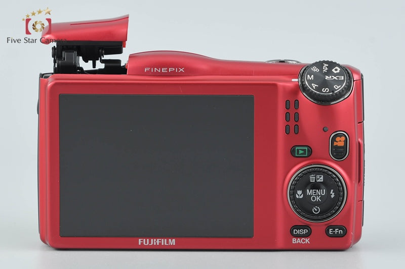 中古】FUJIFILM 富士フイルム FINEPIX F820EXR レッド コンパクト