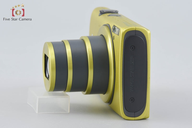 中古】Canon キヤノン IXY 600F グリーン コンパクトデジタルカメラ