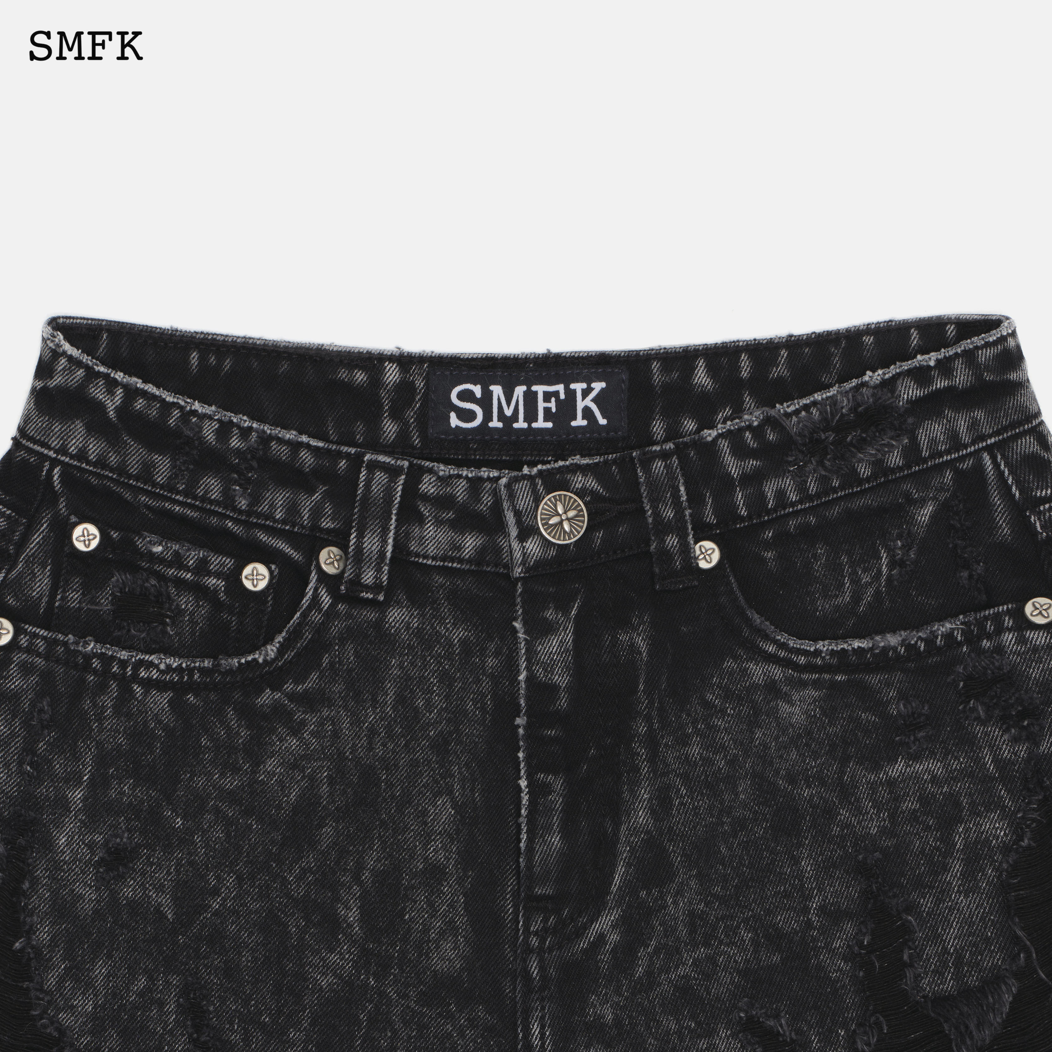 SMFK Wild World Short Black Jeans – Fixxshop