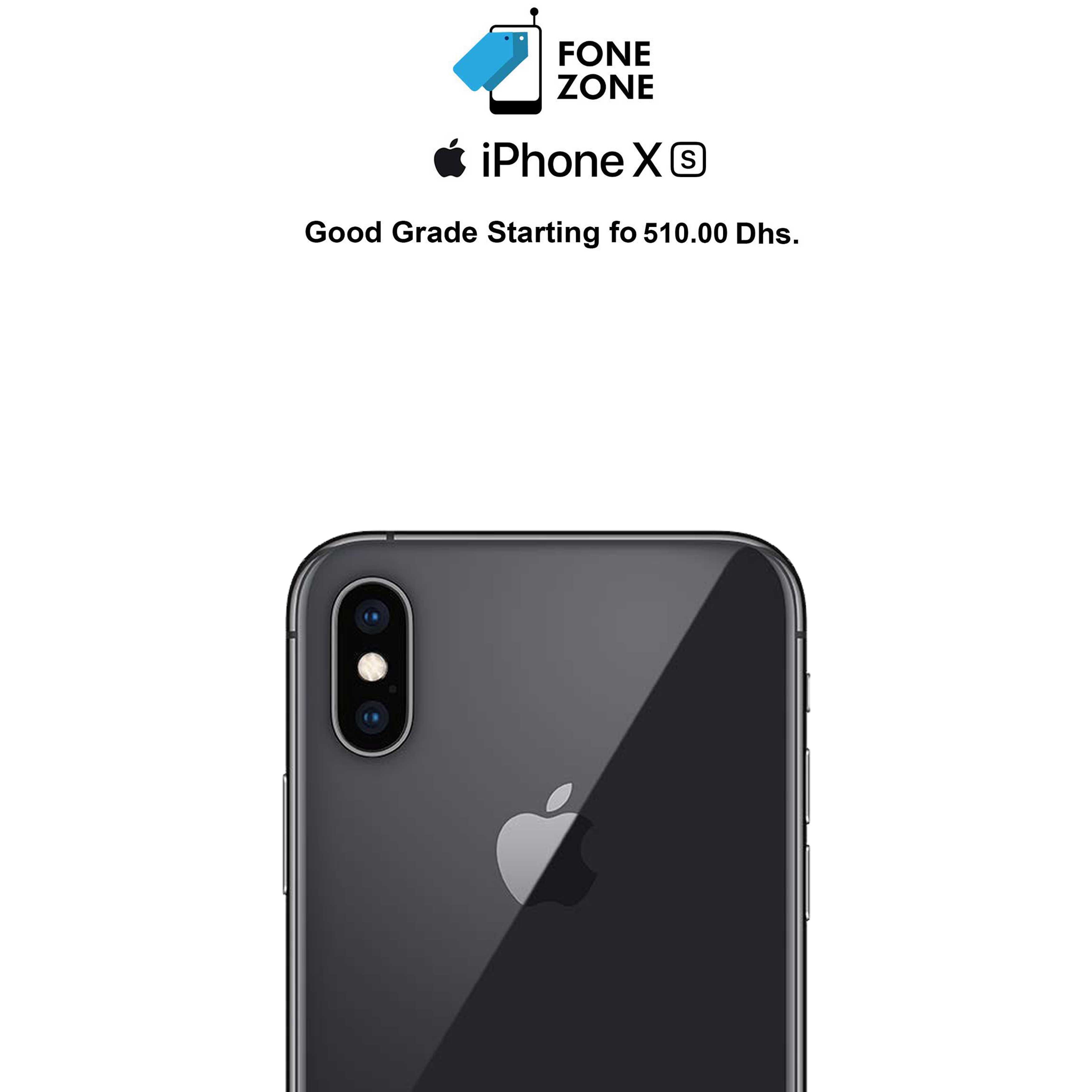 Apple iPhone XS 64GB Space Grey now Cash on delivery in saudi | 12