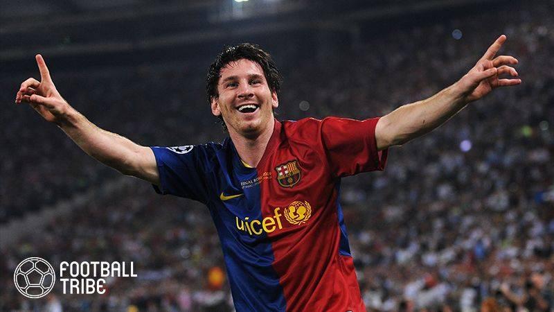 覚えてる？2009年CL決勝でマンUから決めたメッシのヘディングゴール