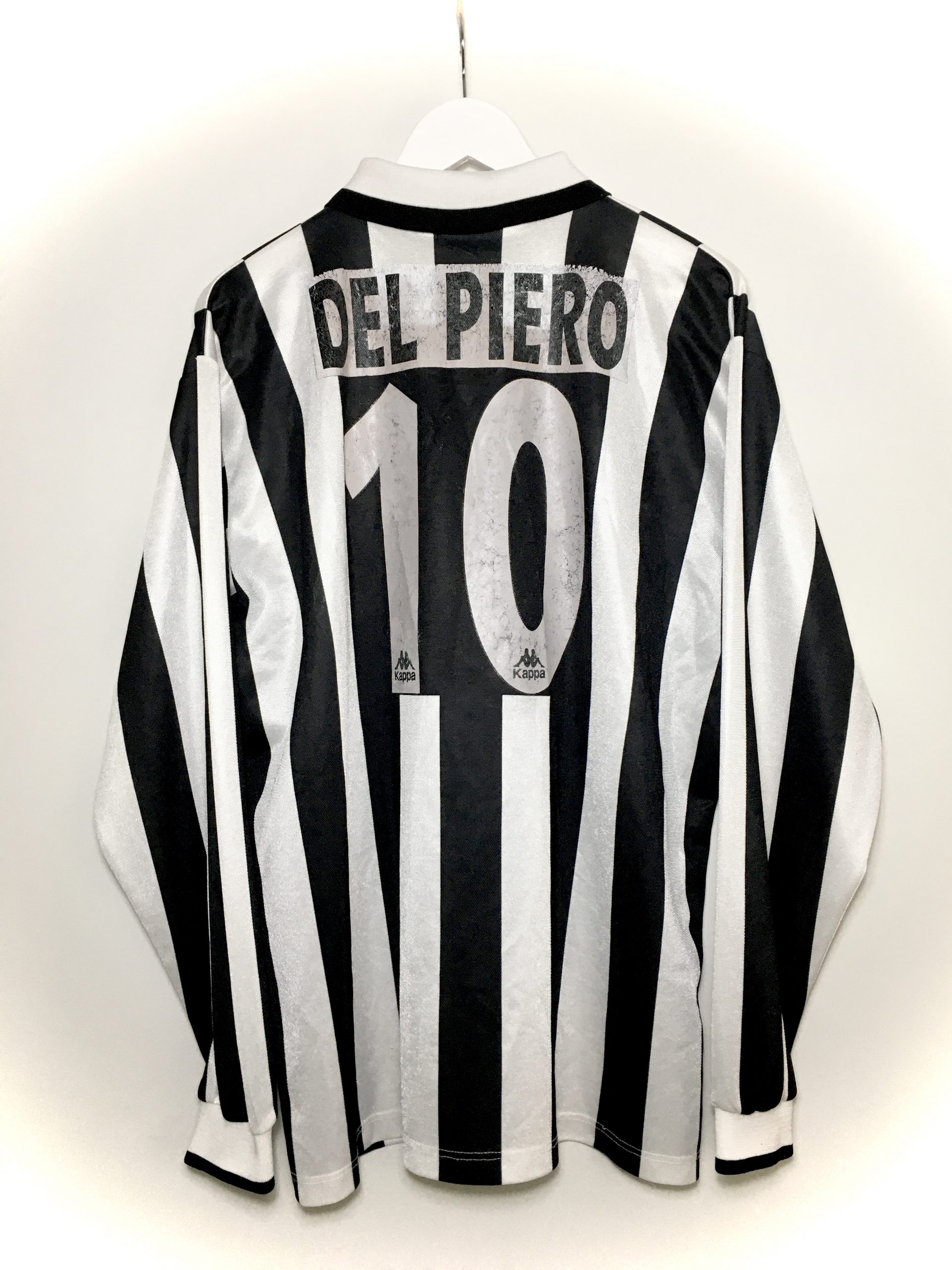 Juventus L/S home shirt 1995-1997 x Del Piero #10 in XL - Football