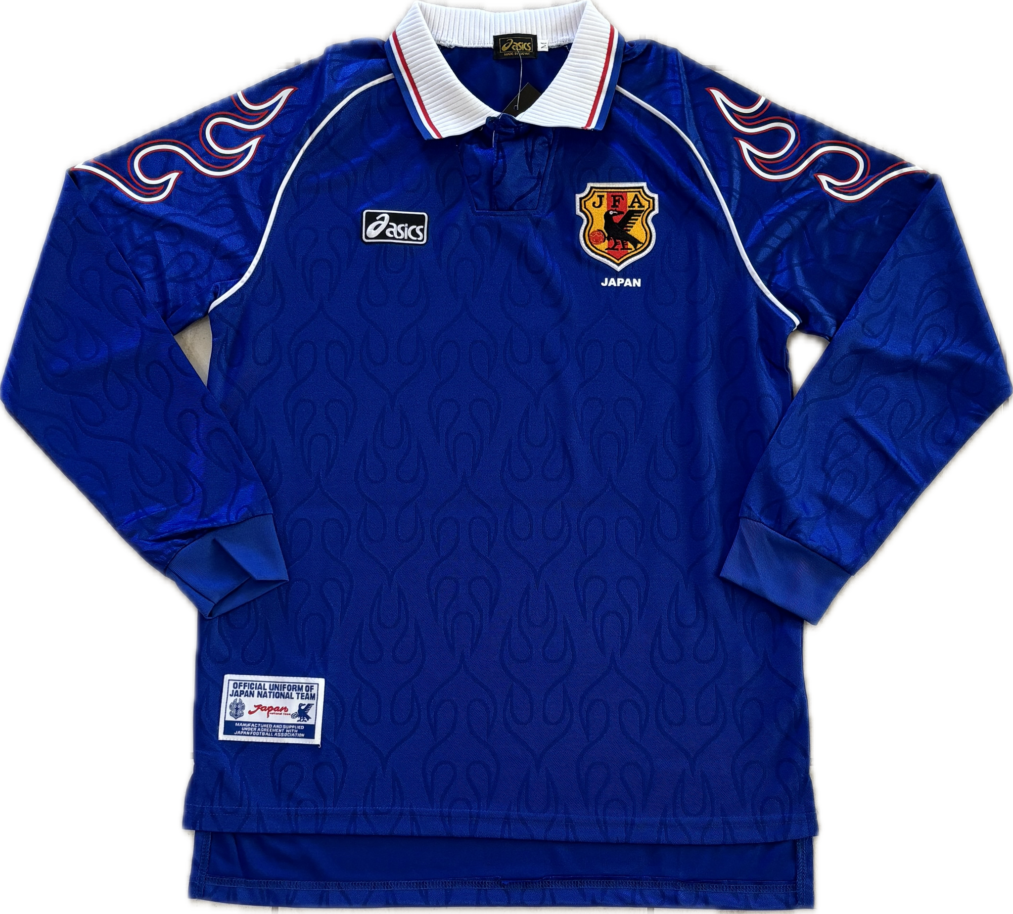 Asics Japan 1998 World Cup Home Jersey Vintage Retro 