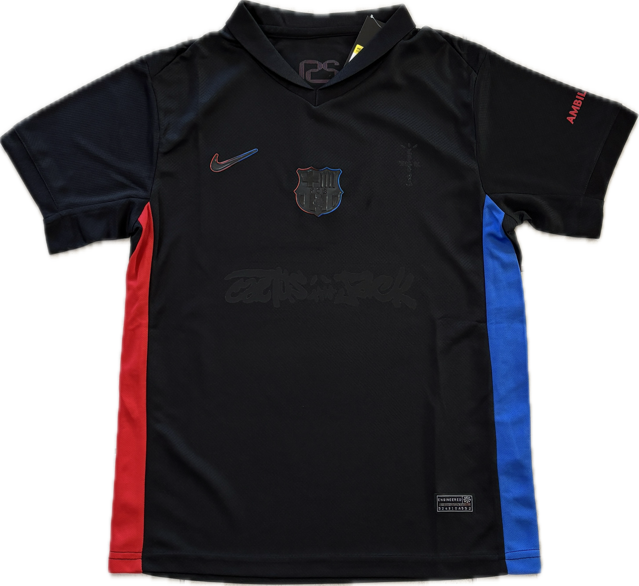 Nike x Travis Scott Cactus Jack Barcelona Youth Kids Kit (Jersey +