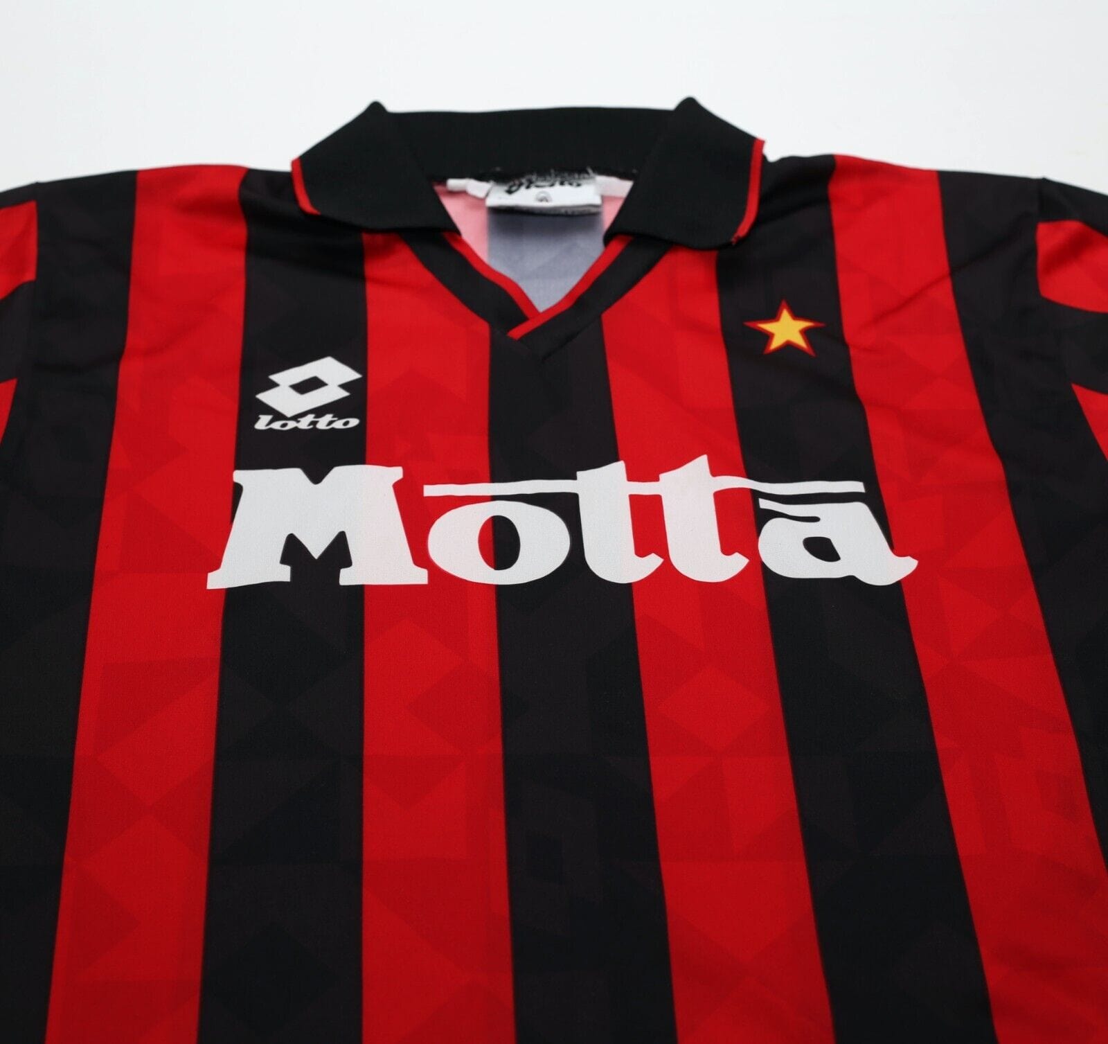 1993/94 AC MILAN Vintage Lotto Home Football Shirt Jersey (M