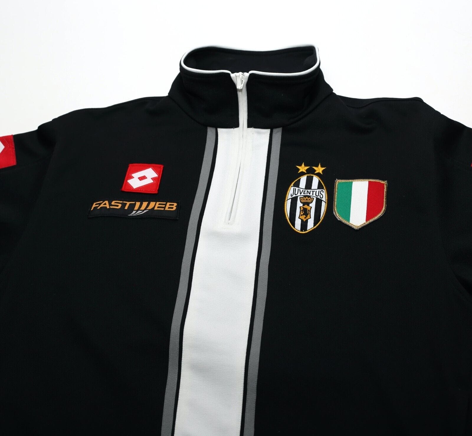 2002/03 JUVENTUS Vintage Lotto 1/4 Zip Track Top Jacket (M
