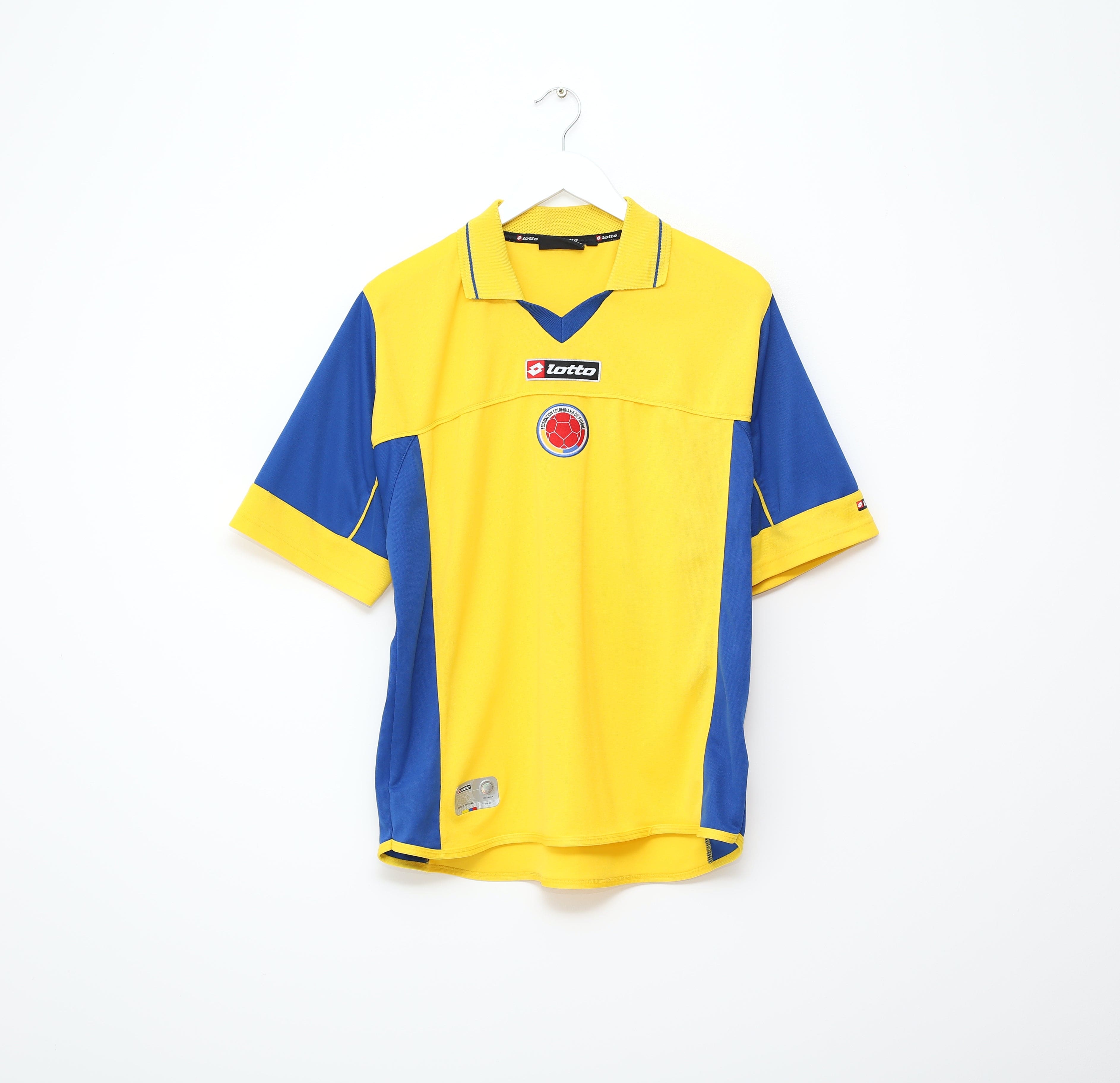 2003/04 COLOMBIA Vintage Lotto Home Football Shirt (L) - Football