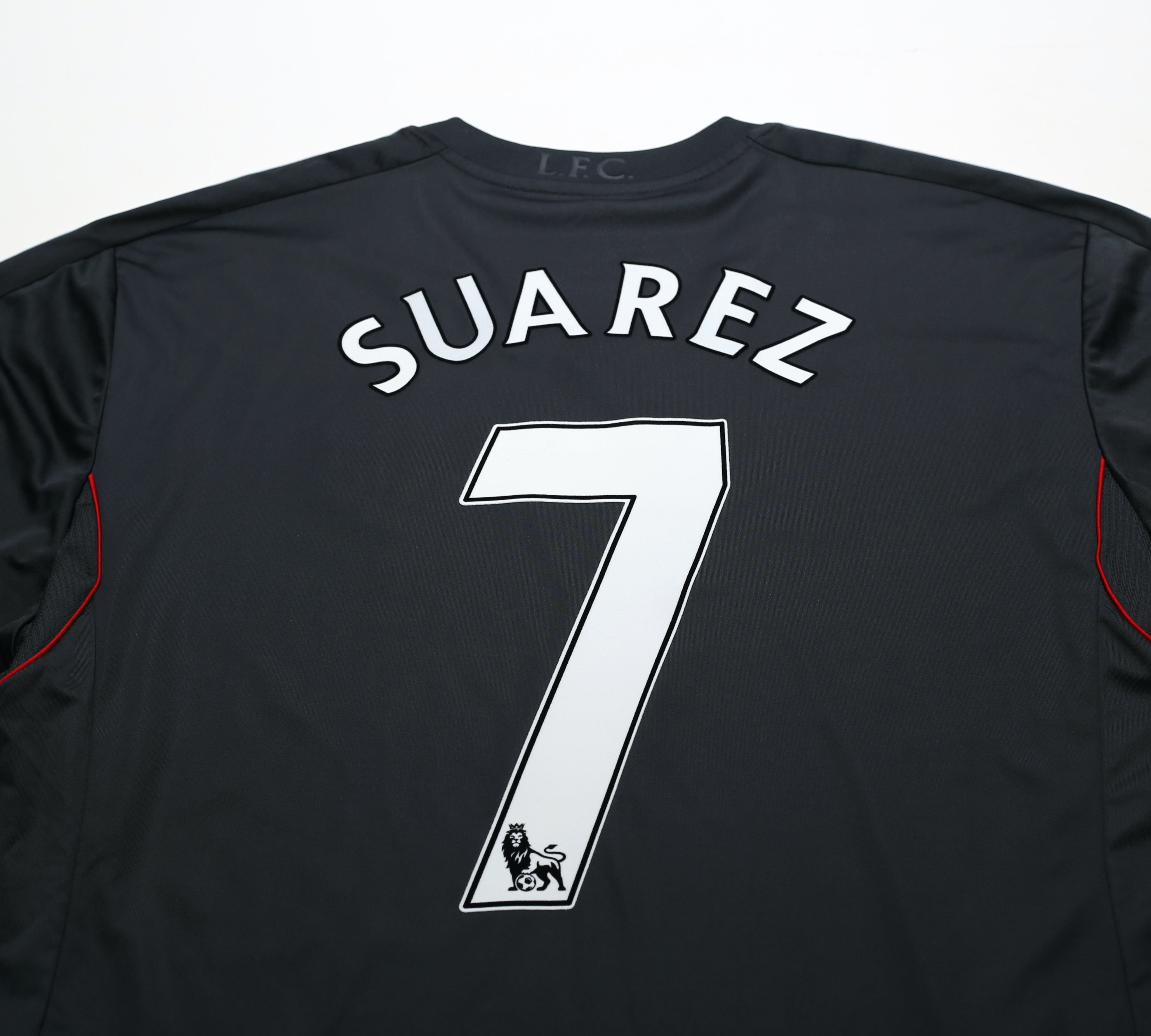 2011/12 Suarez #7 Liverpool Away Shirt | Size XL | Vintage