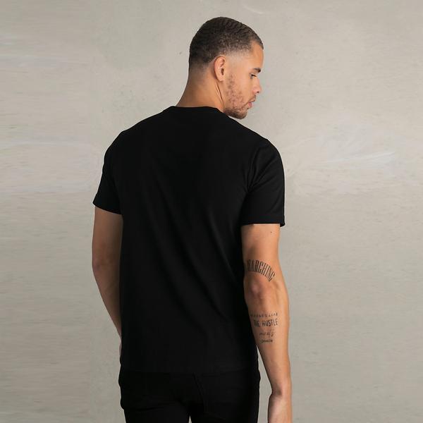 BALR.(ボーラー) BRAND STRAIGHT Tシャツ (ジェットブラック)(B1112