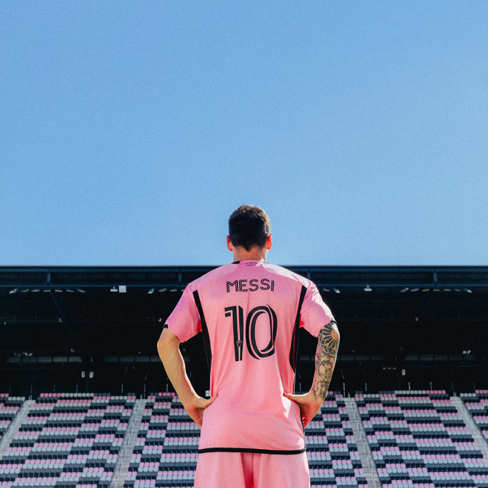 インテル・マイアミ 2024 HOMEユニフォーム No.10 メッシ 予約受付