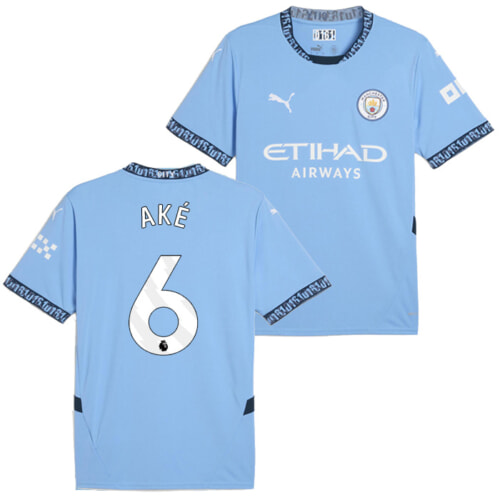 マンチェスターシティ 24-25 ホーム 半袖 ユニフォーム No.24 グ