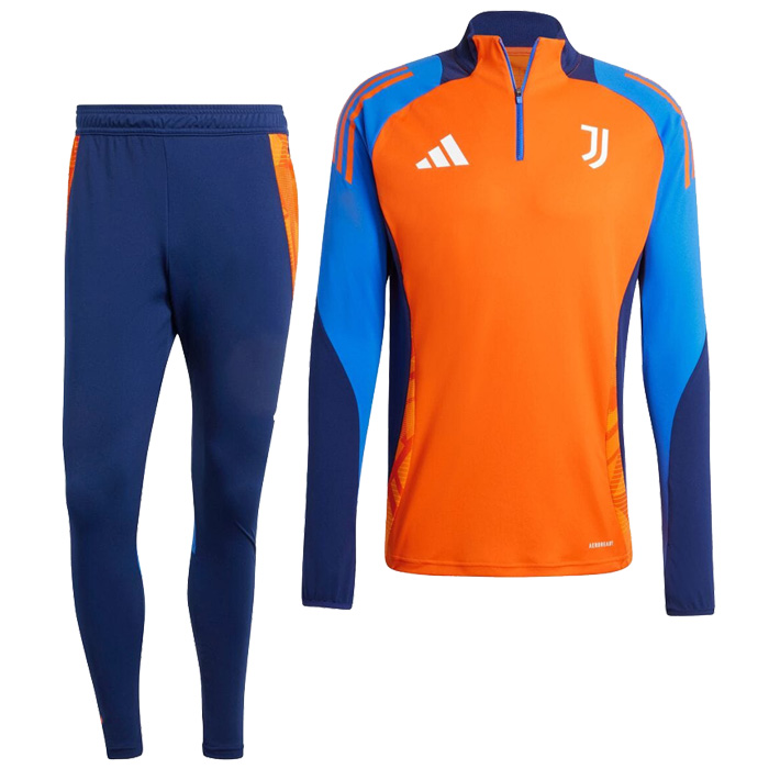 ユベントス 24-25 TIRO24 1/4 ZIPトレーニング トップ長袖&パンツ 上下
