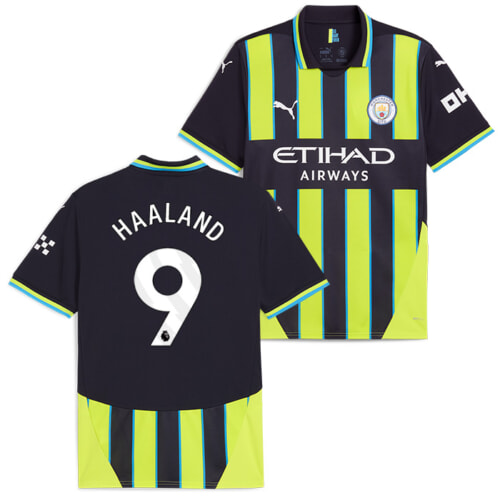 マンチェスターシティ 24-25 アウェイ 半袖 ユニフォーム No.17 デ