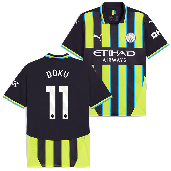 マンチェスターシティ 24-25 アウェイ 半袖 ユニフォーム No.11 ドク