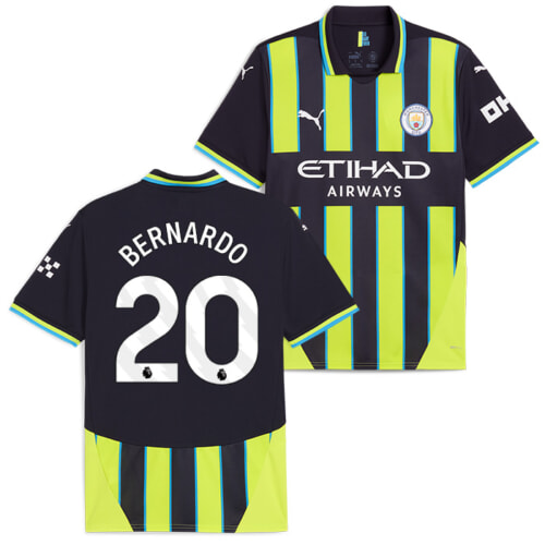 マンチェスターシティ 24-25 アウェイ 半袖 ユニフォーム No.6 アケ