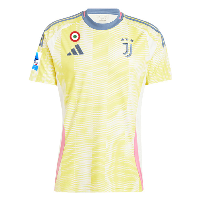 ユベントス 24-25 アウェイ 半袖 ユニフォーム(胸スポンサー無し) No