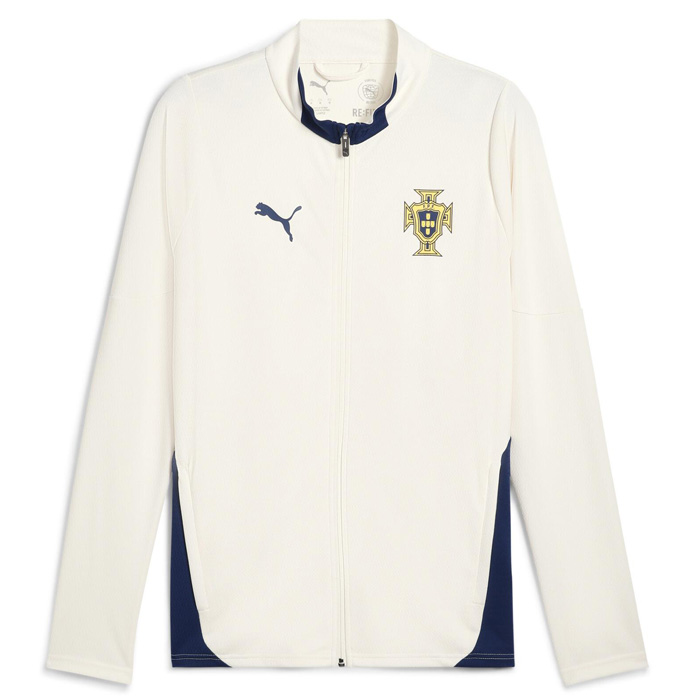 ポルトガル代表 2025 フルジップ トレーニングジャケット(クリーム