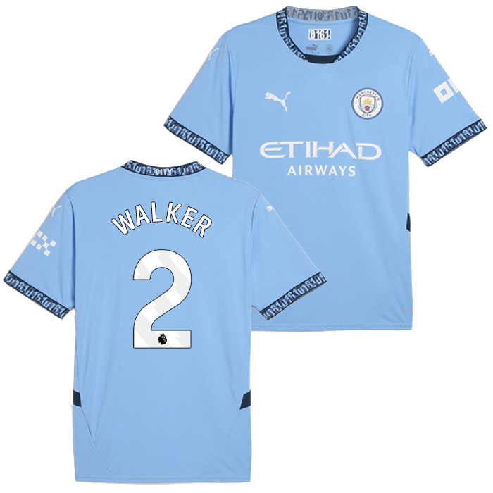 マンチェスターシティ 24-25 ホーム 半袖 ユニフォーム No.2