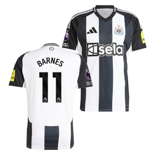 ニューカッスル 24-25 ホーム 半袖 ユニフォーム No.11 バーンズ