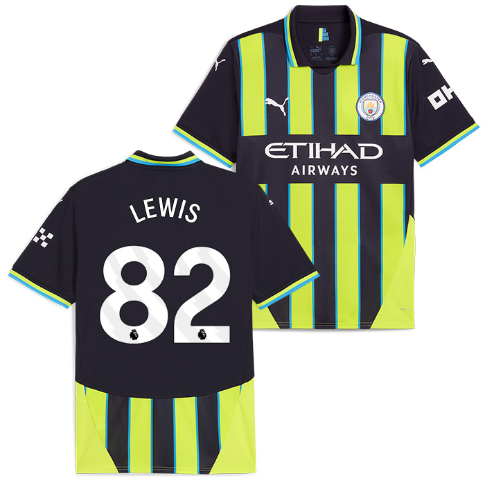 マンチェスターシティ 24-25 アウェイ 半袖 ユニフォーム No.82 リコ