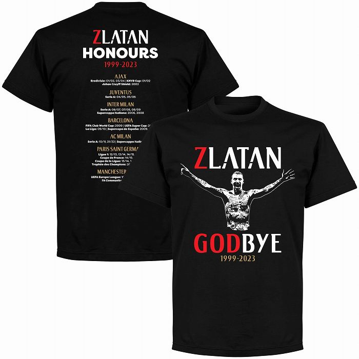 RE-TAKE(リテイク) ACミラン イブラヒモビッチ ZLATAN GODBYE Tシャツ