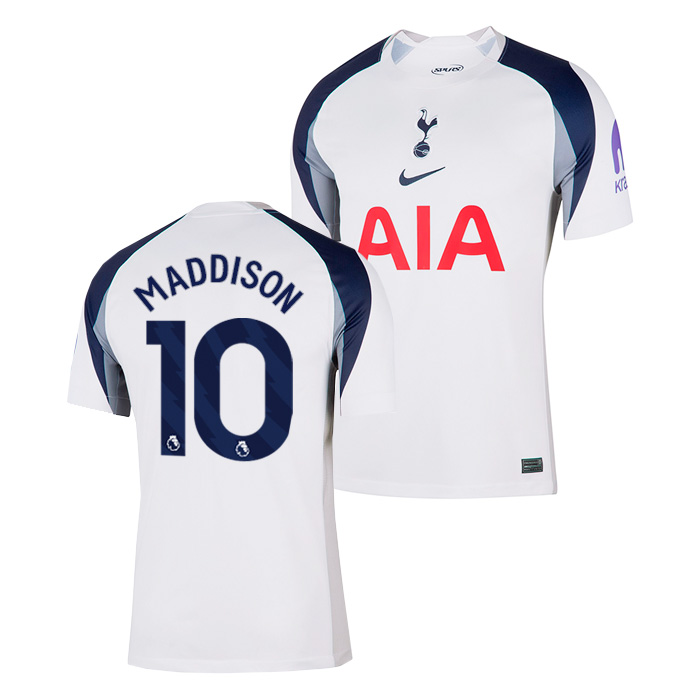 トッテナム 25-26 ホーム 半袖 ユニフォーム No.10 マディソン【NIKE