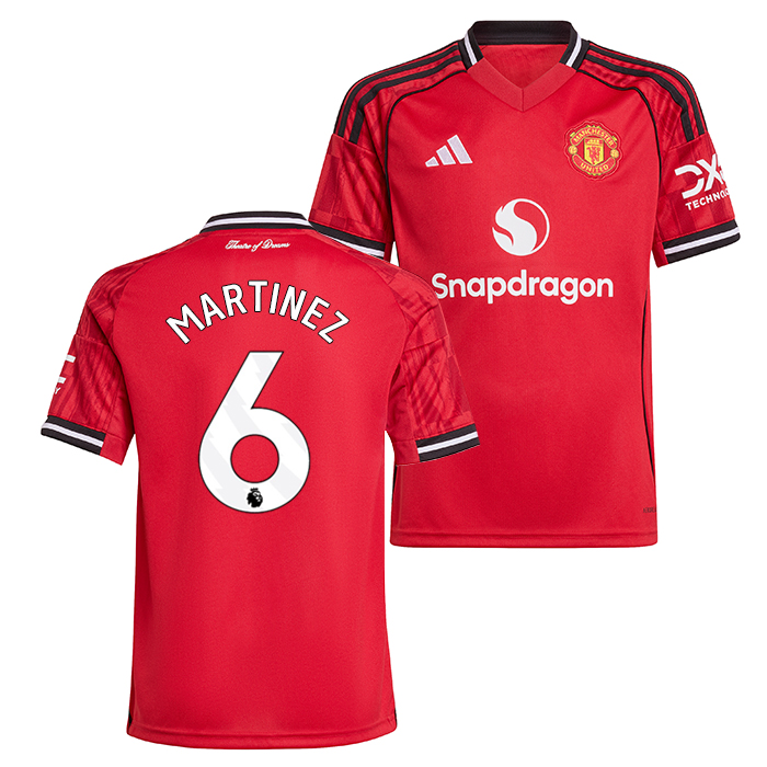 マンチェスターユナイテッド 25-26 ホーム 半袖 ユニフォーム No.6