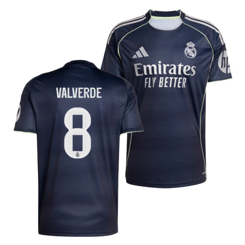 レアルマドリード 25-26 アウェイ 半袖 ユニフォーム No.5 ベリンガム