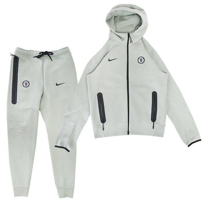 チェルシー 25-26 テックフリース フルジップ フーディー＆ジョガー