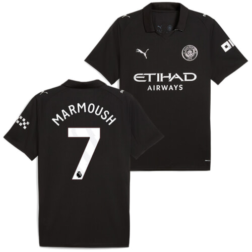 マンチェスターシティ 25-26 アウェイ 半袖 ユニフォーム No.4 ライン