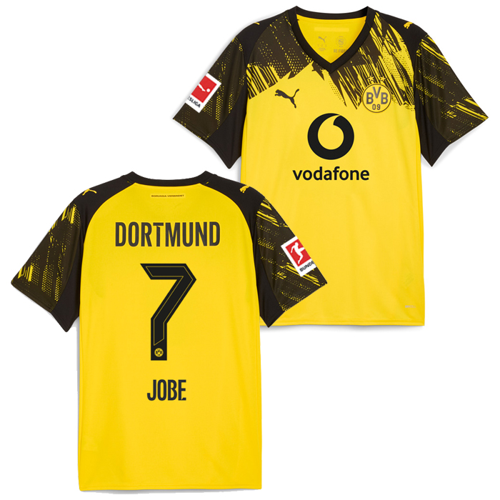 ドルトムント 25-26 ホーム 半袖 ユニフォーム No.7 ジョーブ