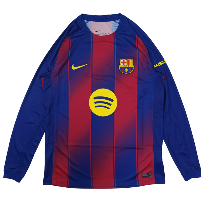 FCバルセロナ 25-26 ホーム 長袖 ユニフォーム No.11 ハフィーニャ +