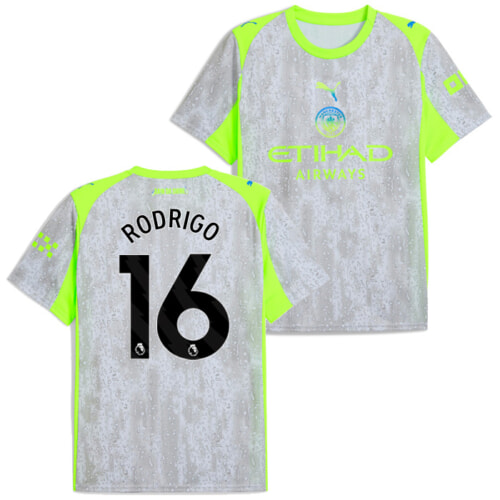 マンチェスターシティ 25-26 アウェイ 半袖 ユニフォーム No.16 ロドリ