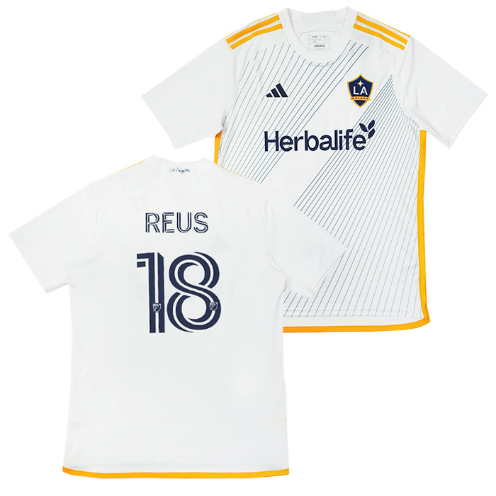 LAギャラクシー 24-25 ホーム 半袖 ユニフォーム No.18 ロイス【adidas