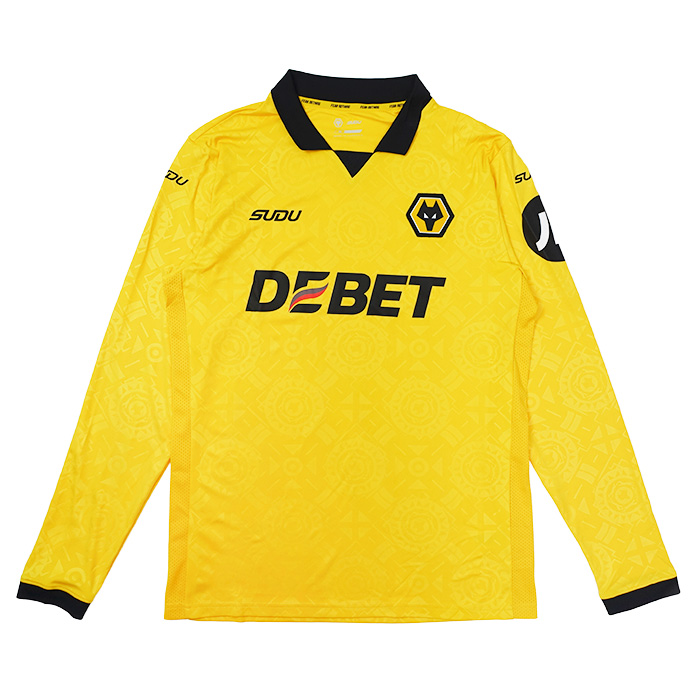 ウルブス 25-26 ホーム 長袖 ユニフォーム【SUDU/スドゥ】【ウルヴァー