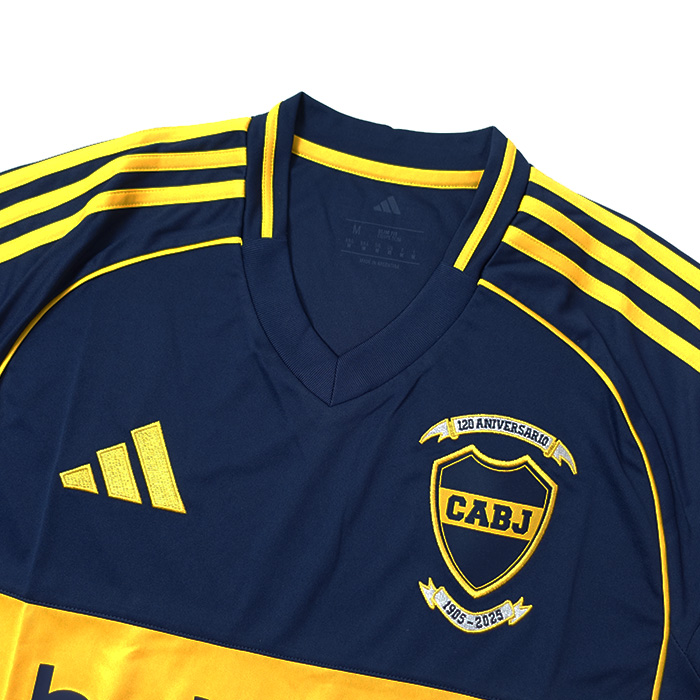 ボカ・ジュニアーズ 25-26 ホーム 半袖 120周年記念 ユニフォーム