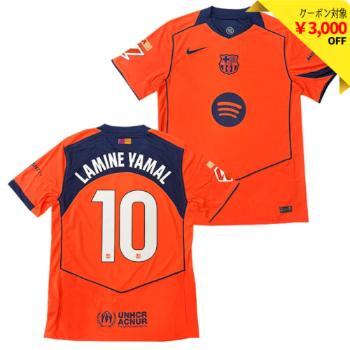 FCバルセロナ 25-26 ホーム 長袖 ユニフォーム No.10 ラミン・ヤマル +