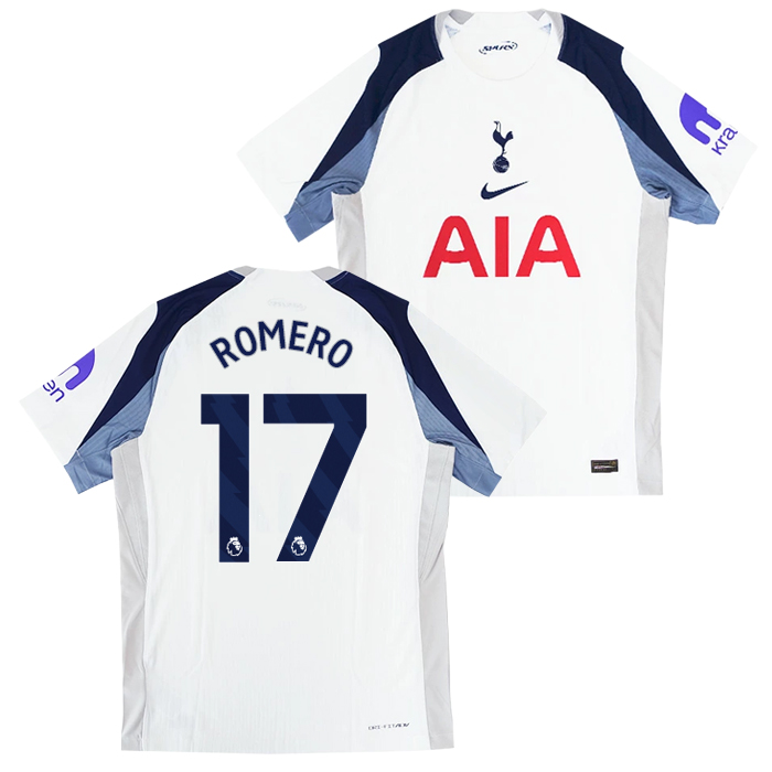 トッテナム 25-26 ホーム Dri-FIT ADV 半袖 ユニフォーム No.17 ロメロ