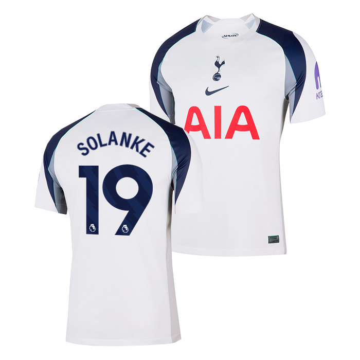 トッテナム 25-26 ホーム 半袖 ユニフォーム No.19 ソランケ【NIKE