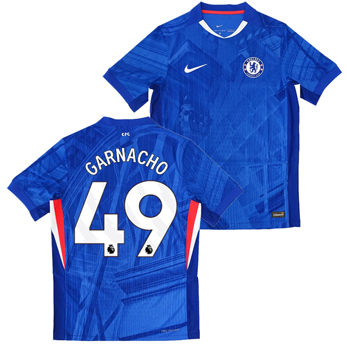 チェルシー 25-26 ホーム Dri-FIT ADV 半袖 ユニフォーム(胸スポンサー