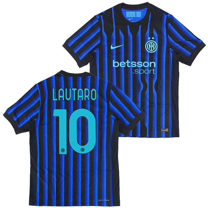 インテル 25-26 ホーム Dri-FIT ADV 半袖 ユニフォーム No.10 ラウタロ