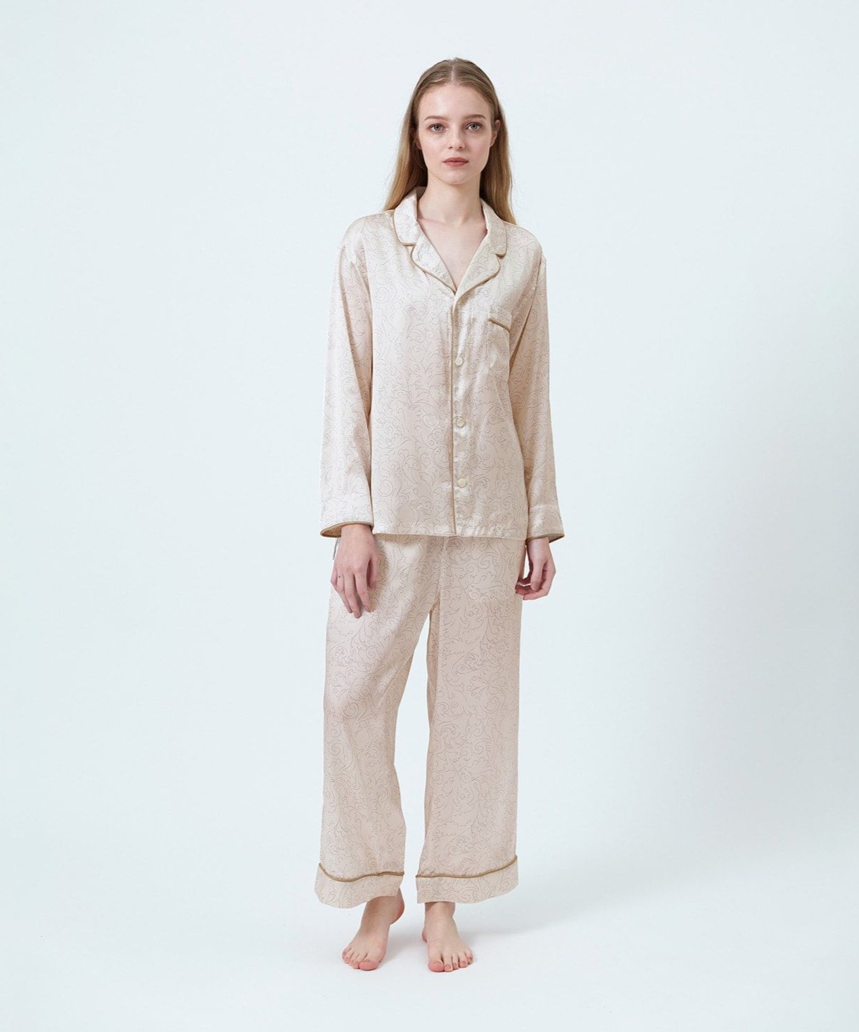 Foo Tokyo 公式ストア | 【セットアップ】インテリアライク シルクパジャマ