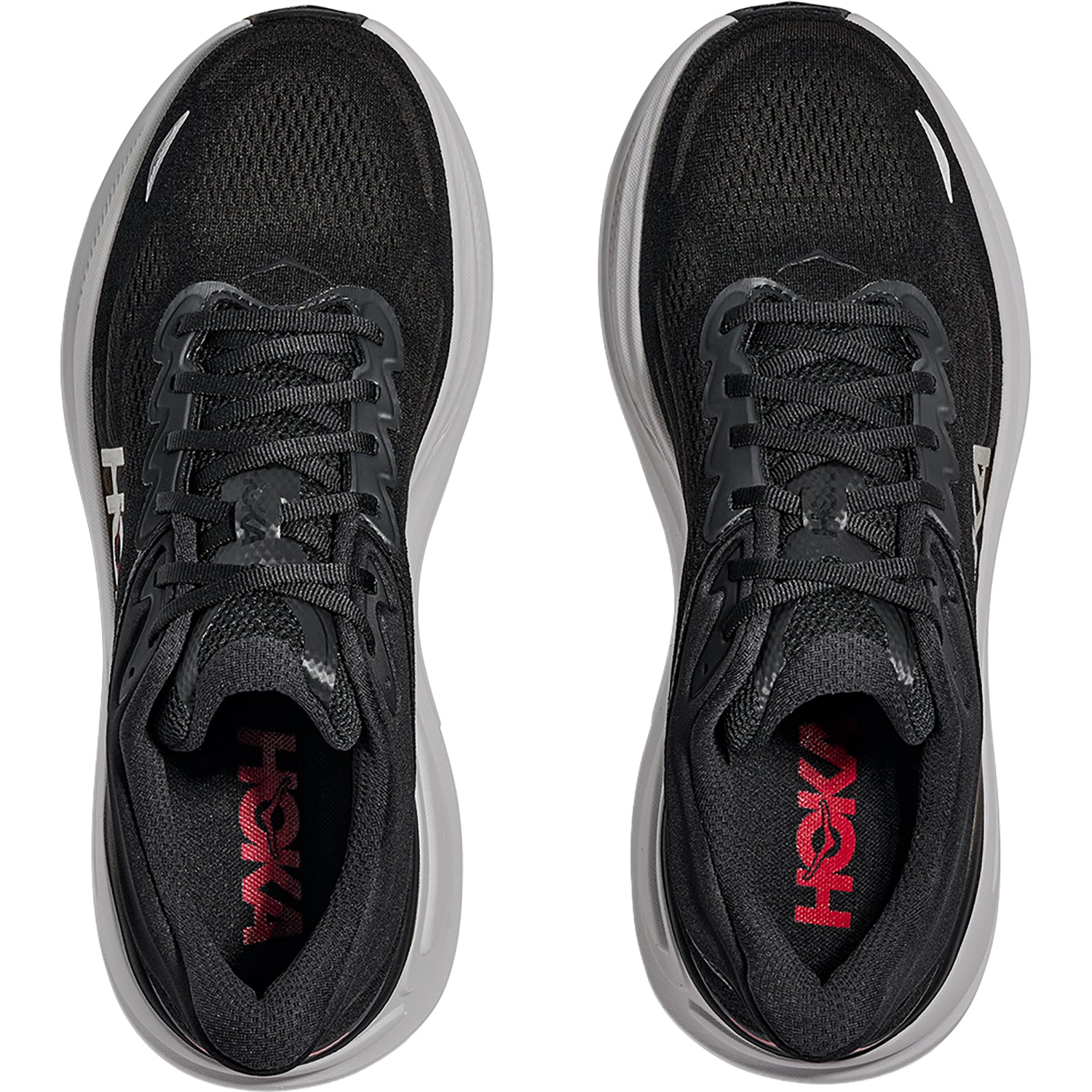 Men's Hoka Bondi 9 Black/Vermillion (Neutral Support) – Footwear etc.